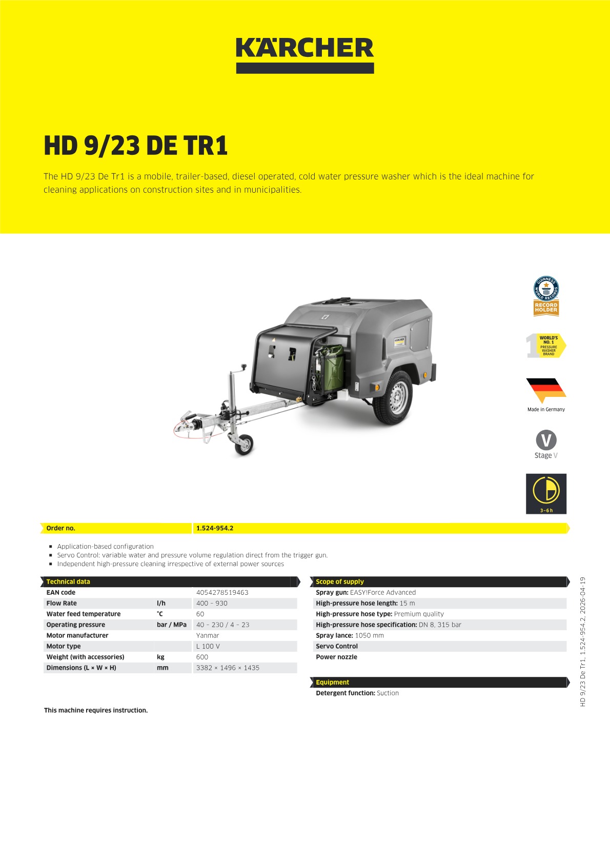 Product information