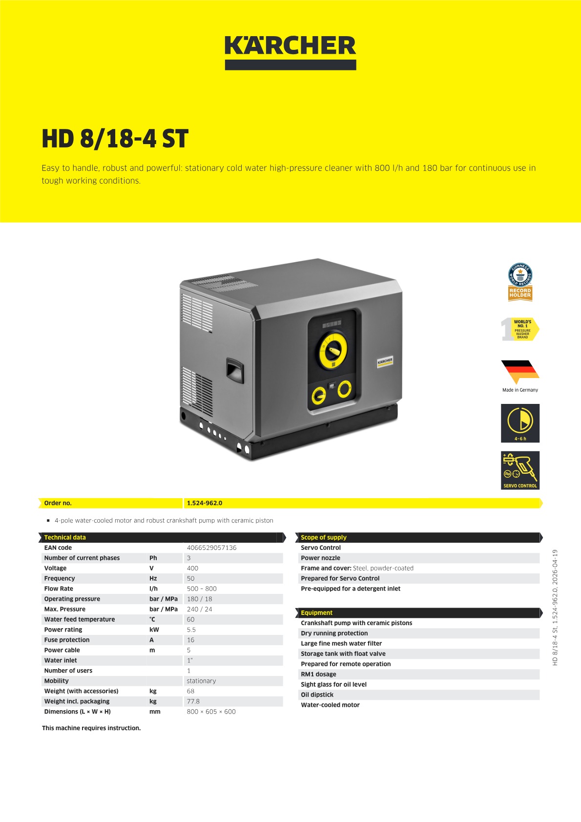 Product information