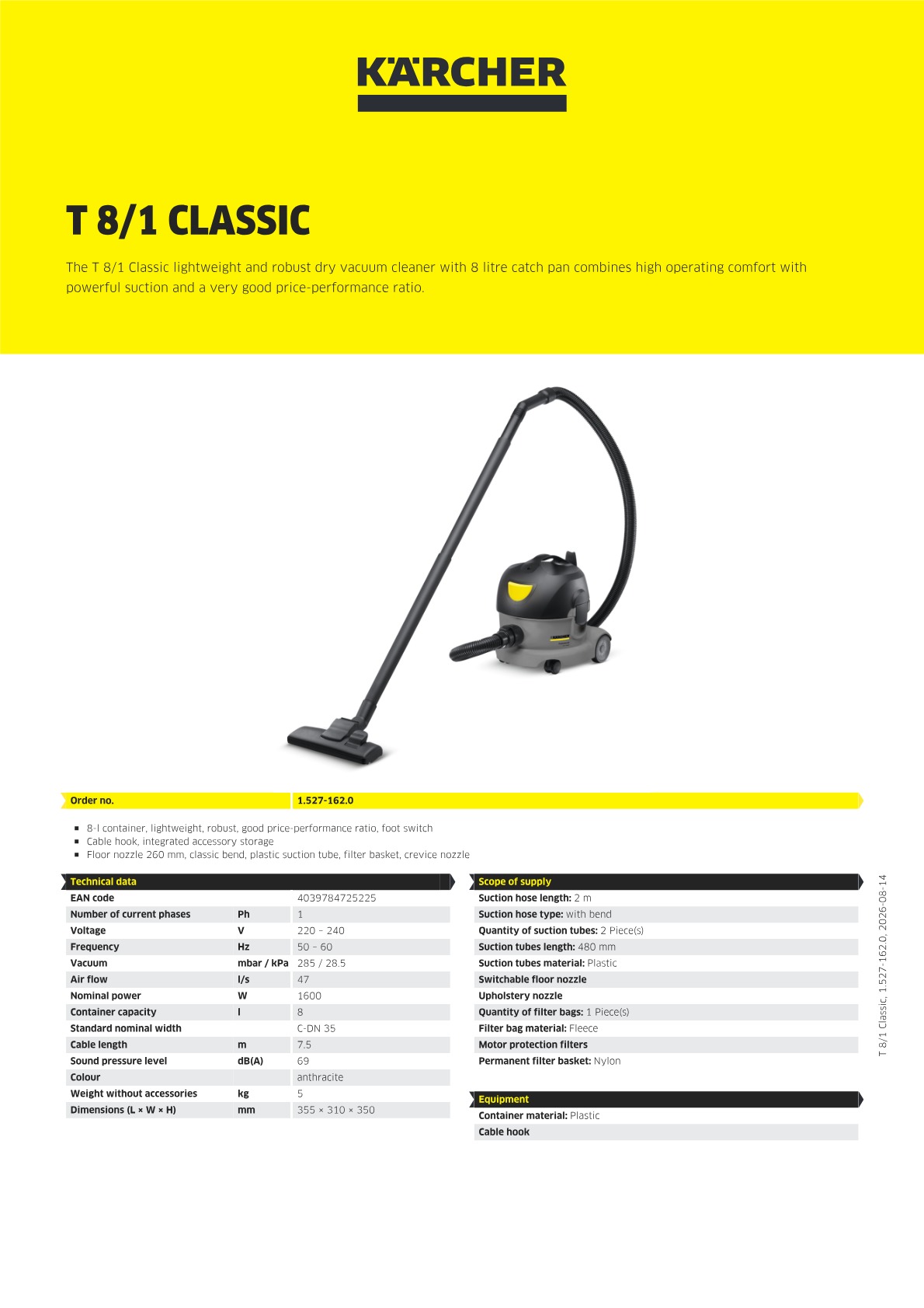 Product information
