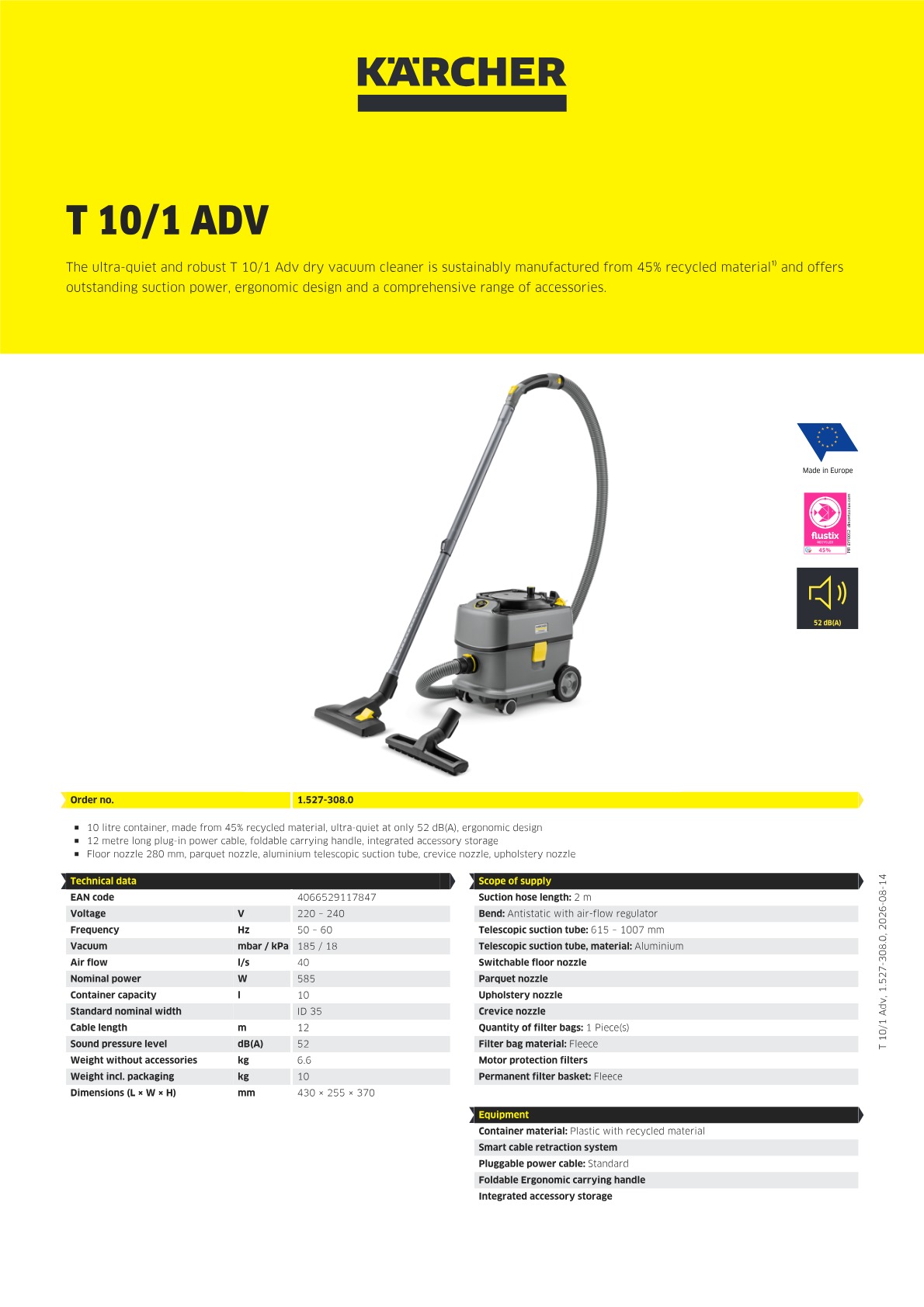 Product information