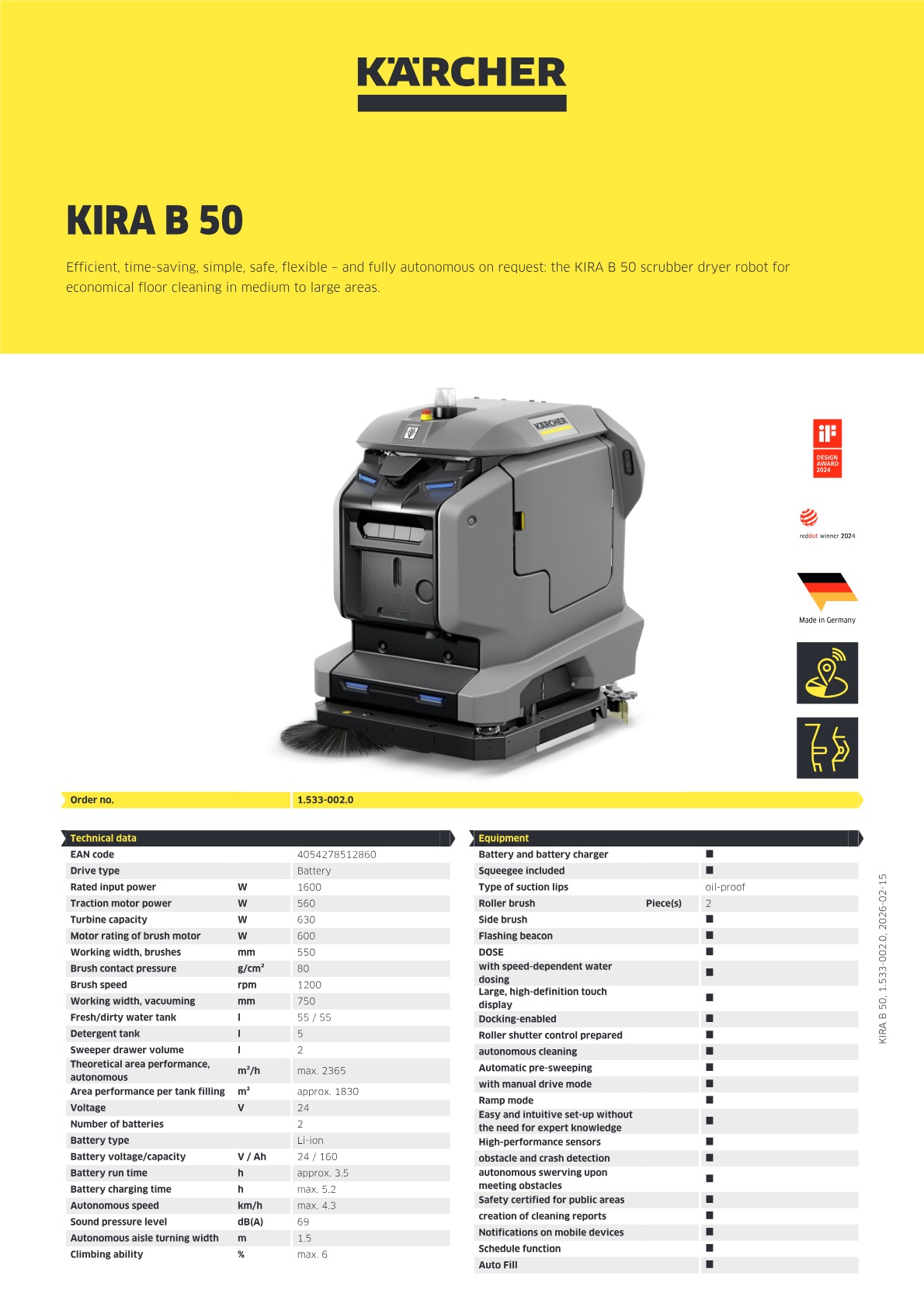 Product information