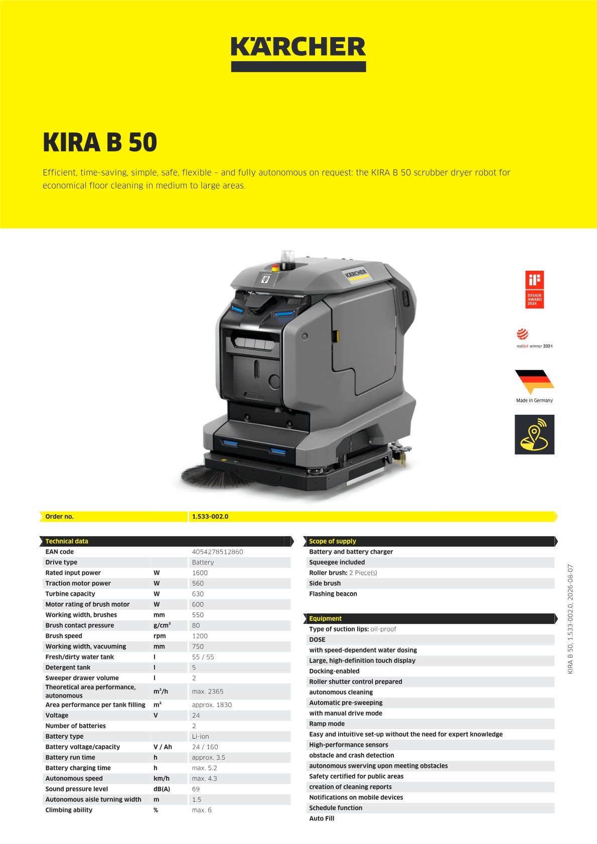 Product information