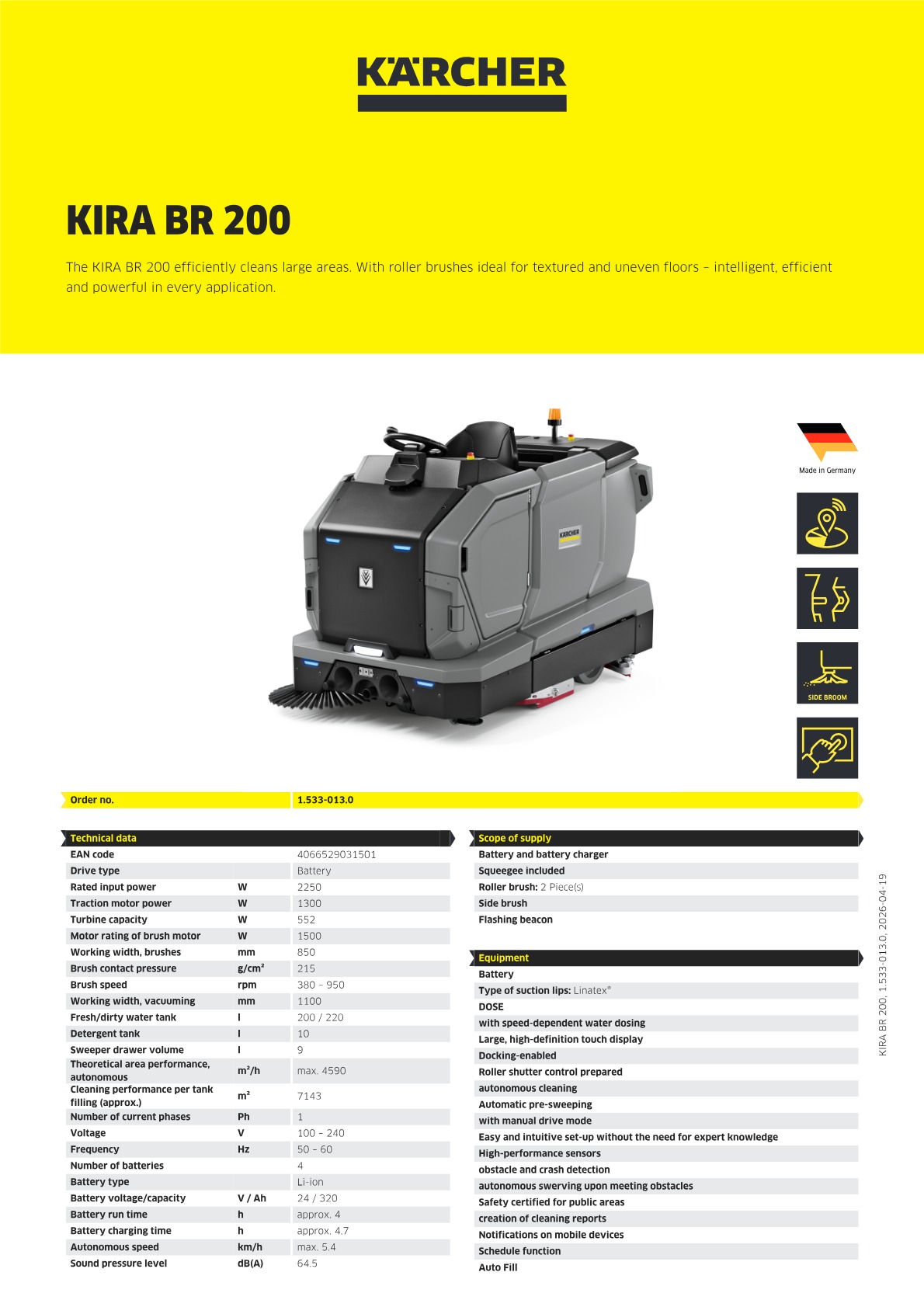 Product information