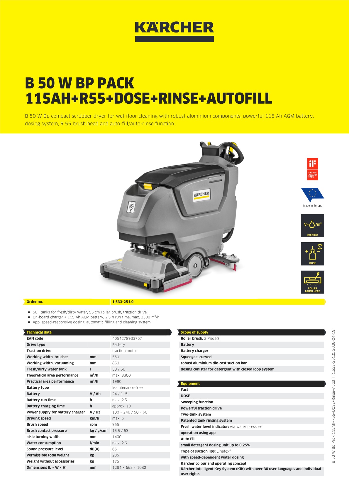 Product information
