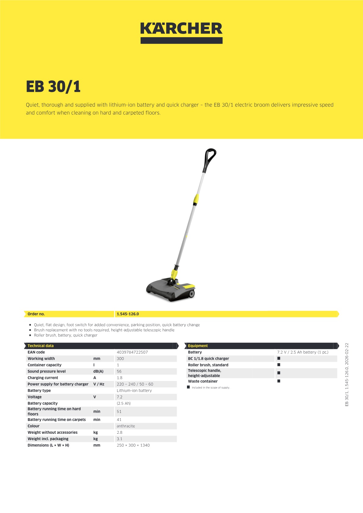 Product information