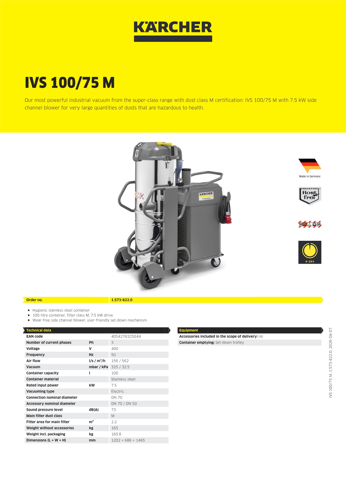 Product information