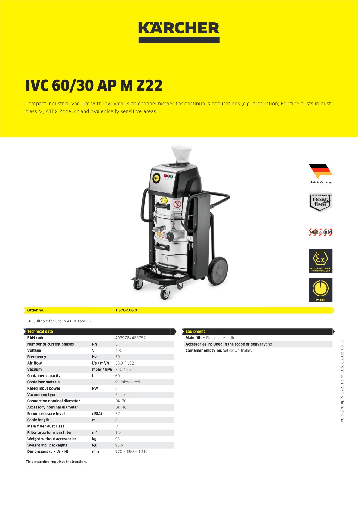 Product information