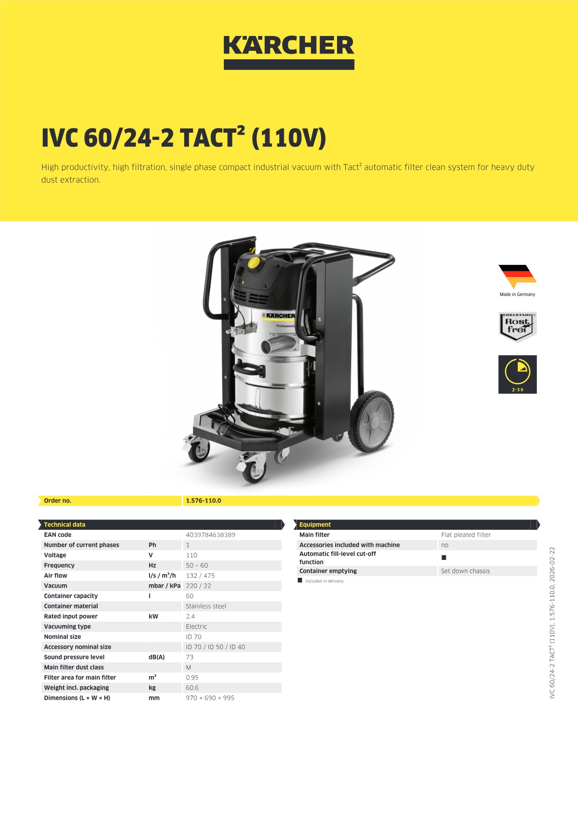 Product information