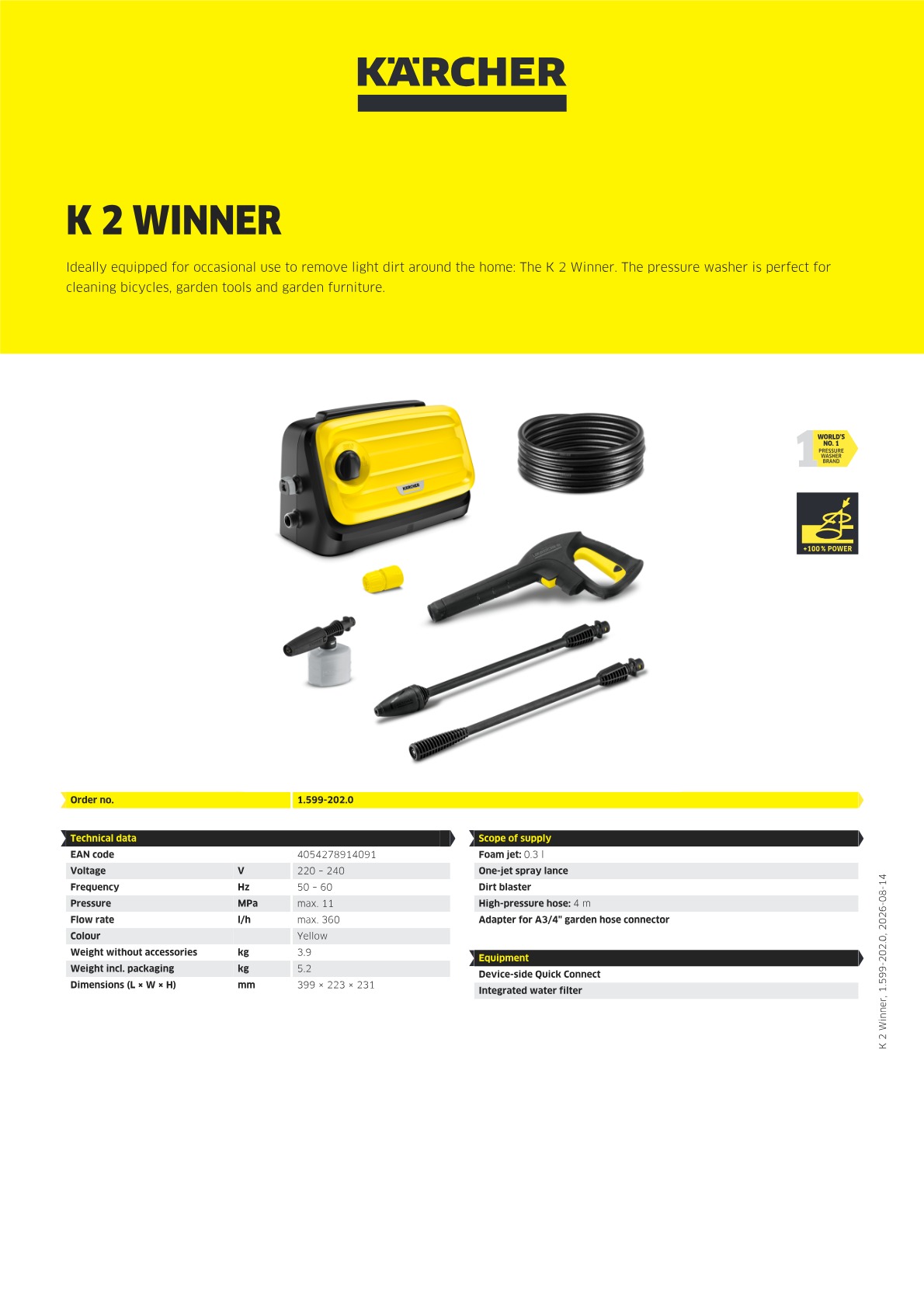 Product information