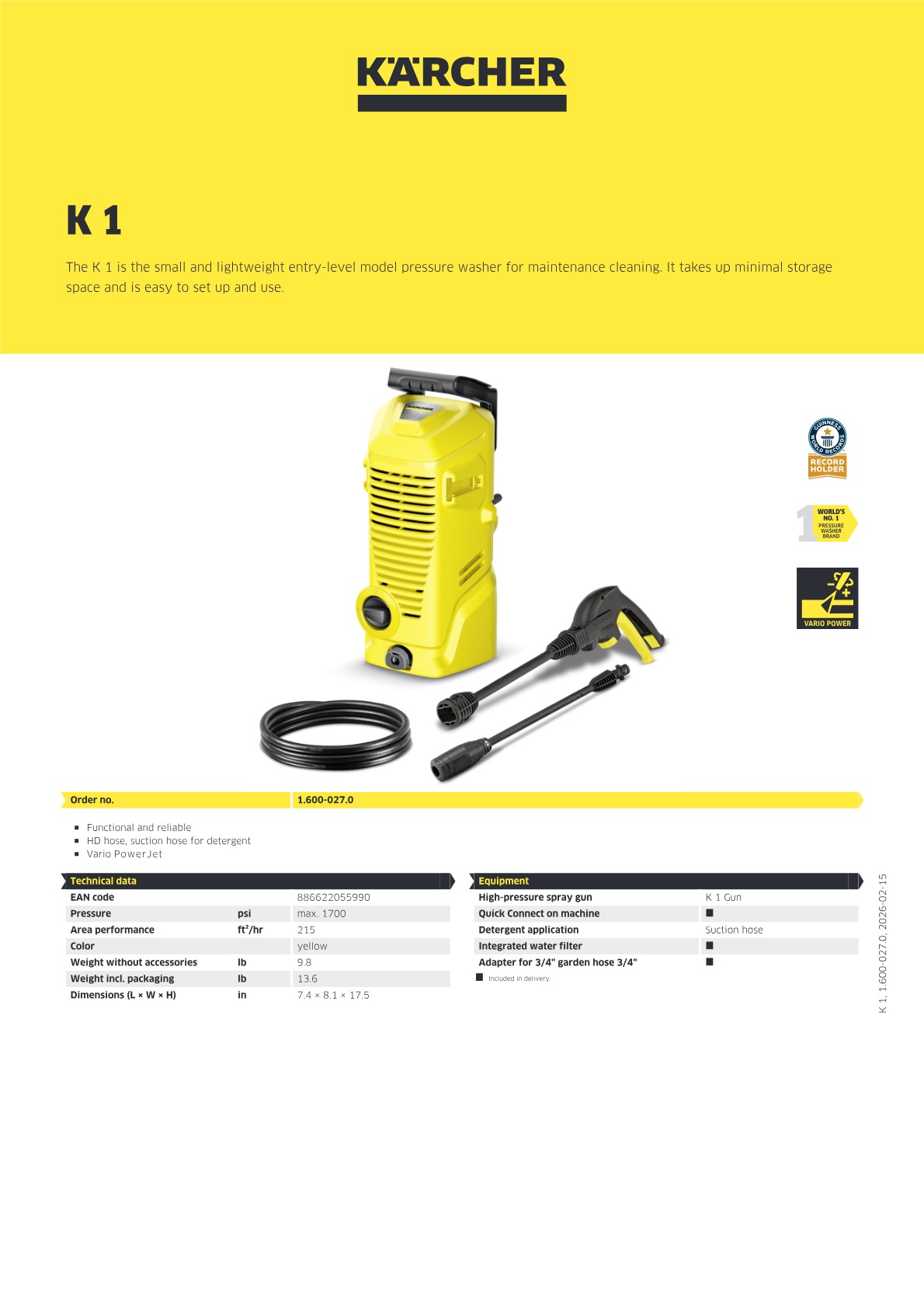 Product information