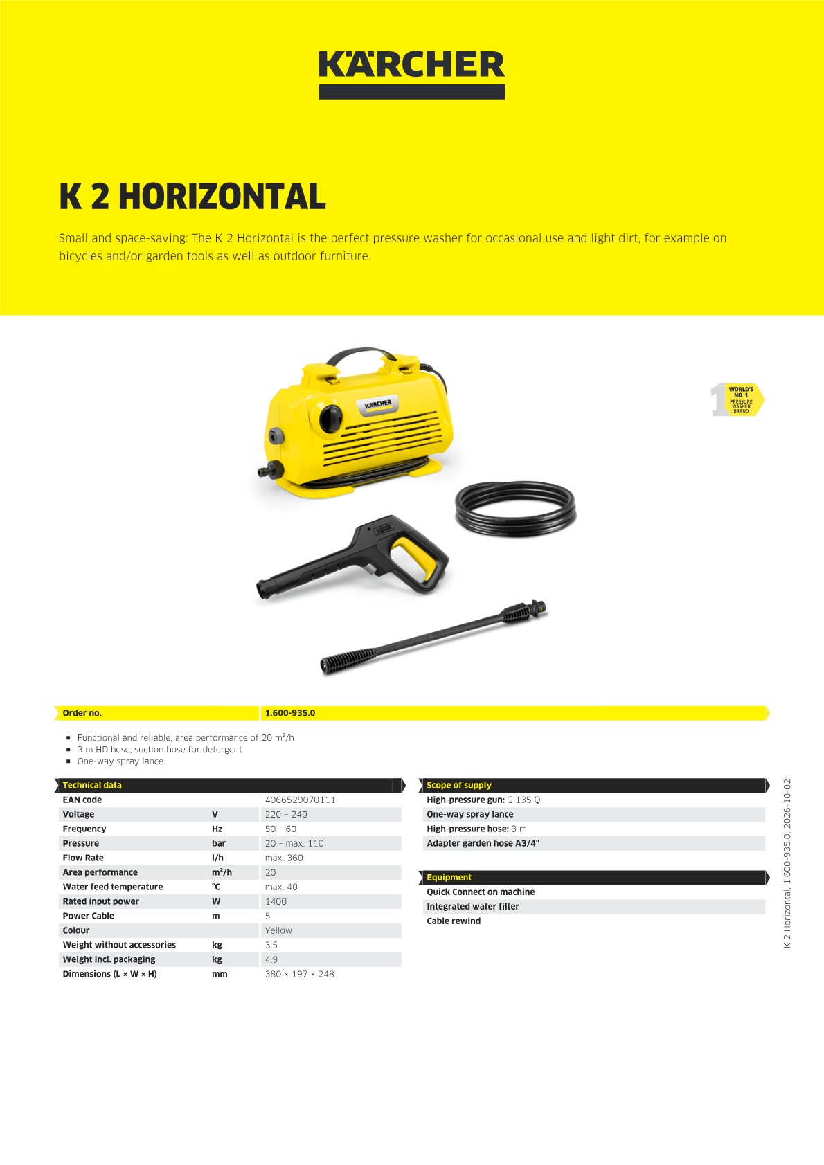 Product information