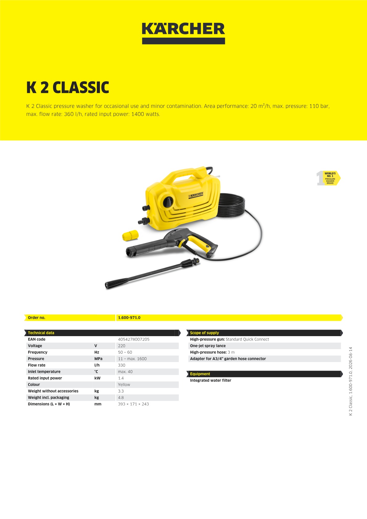 Product information