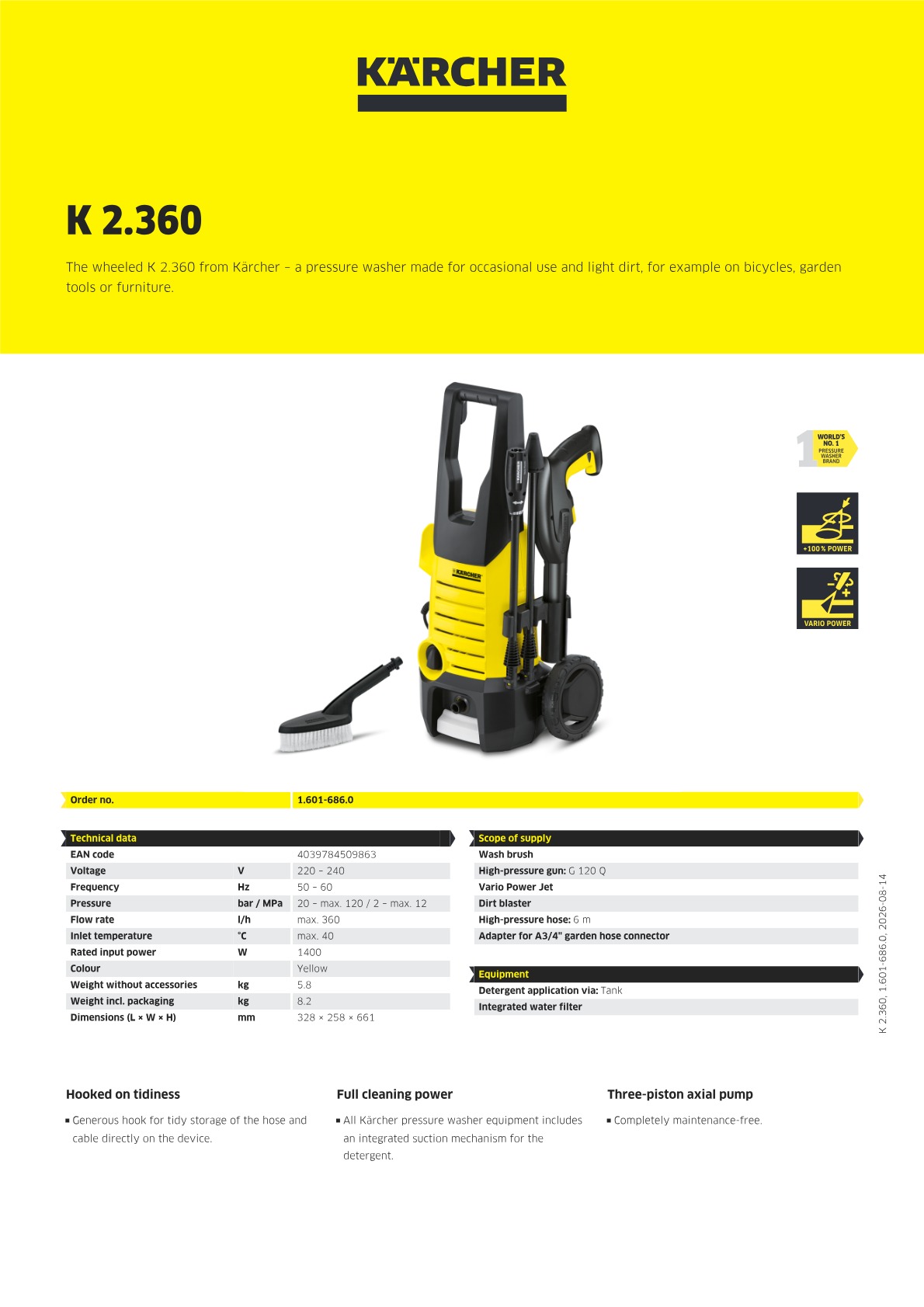 Product information