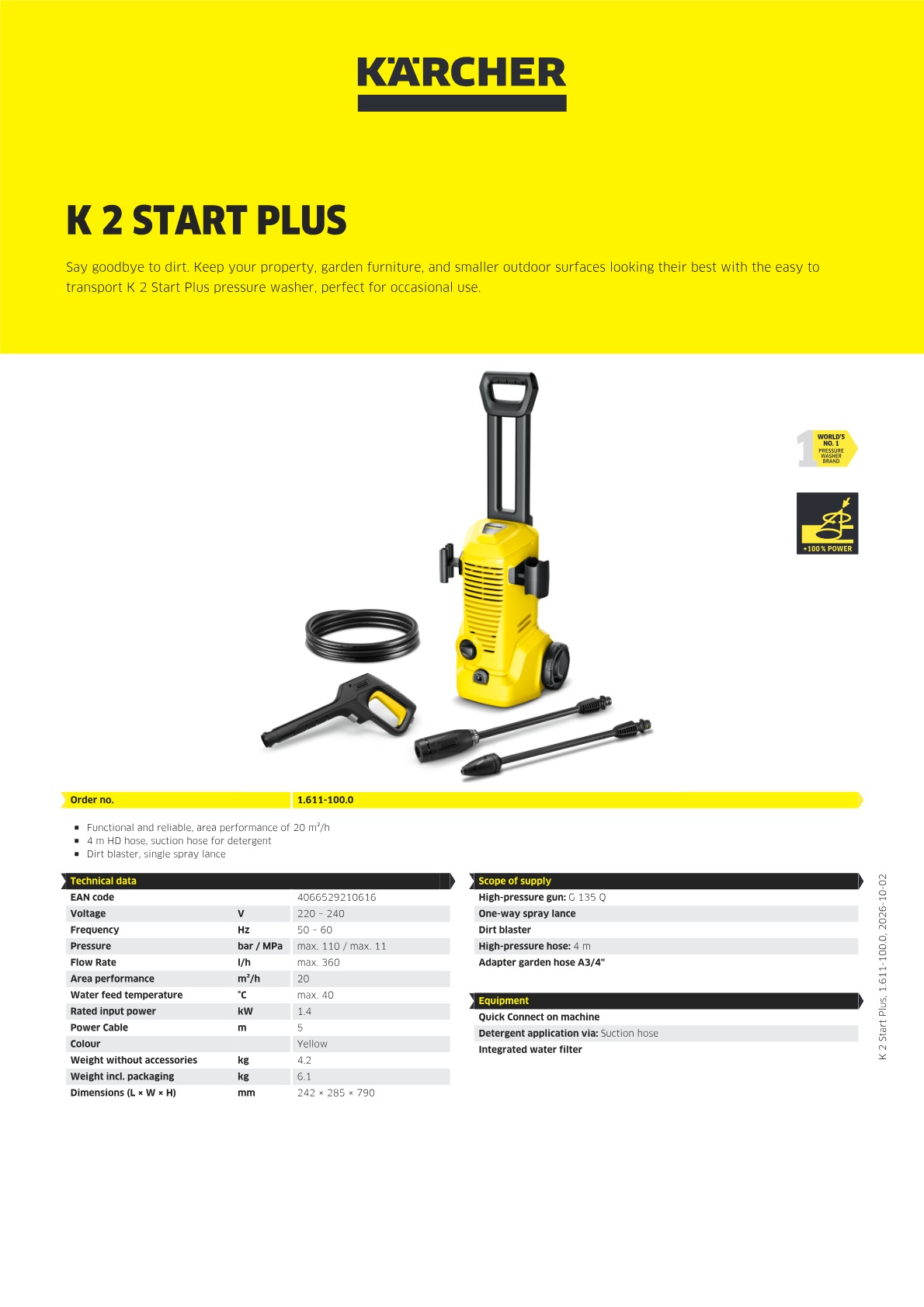 Product information