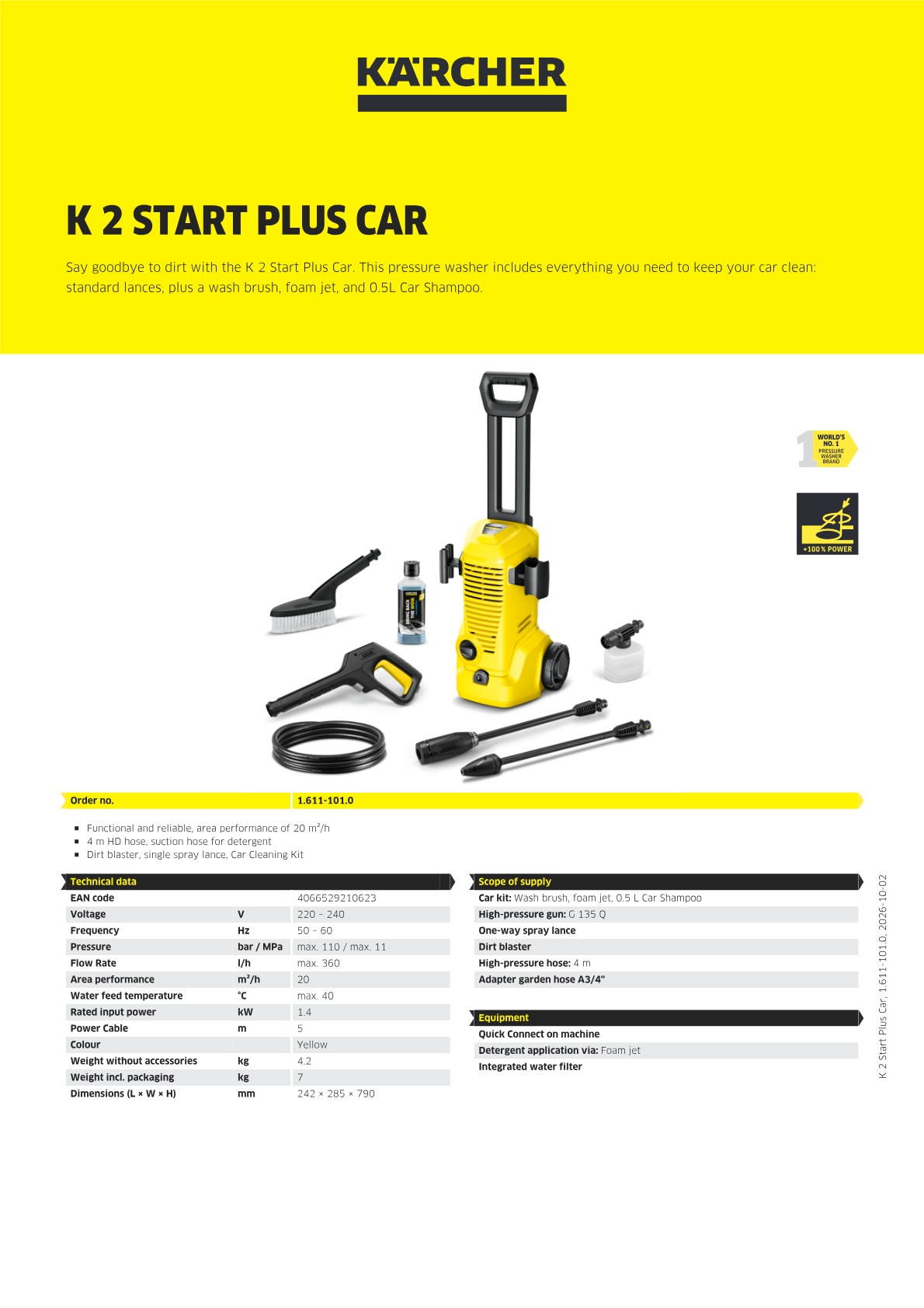 Product information