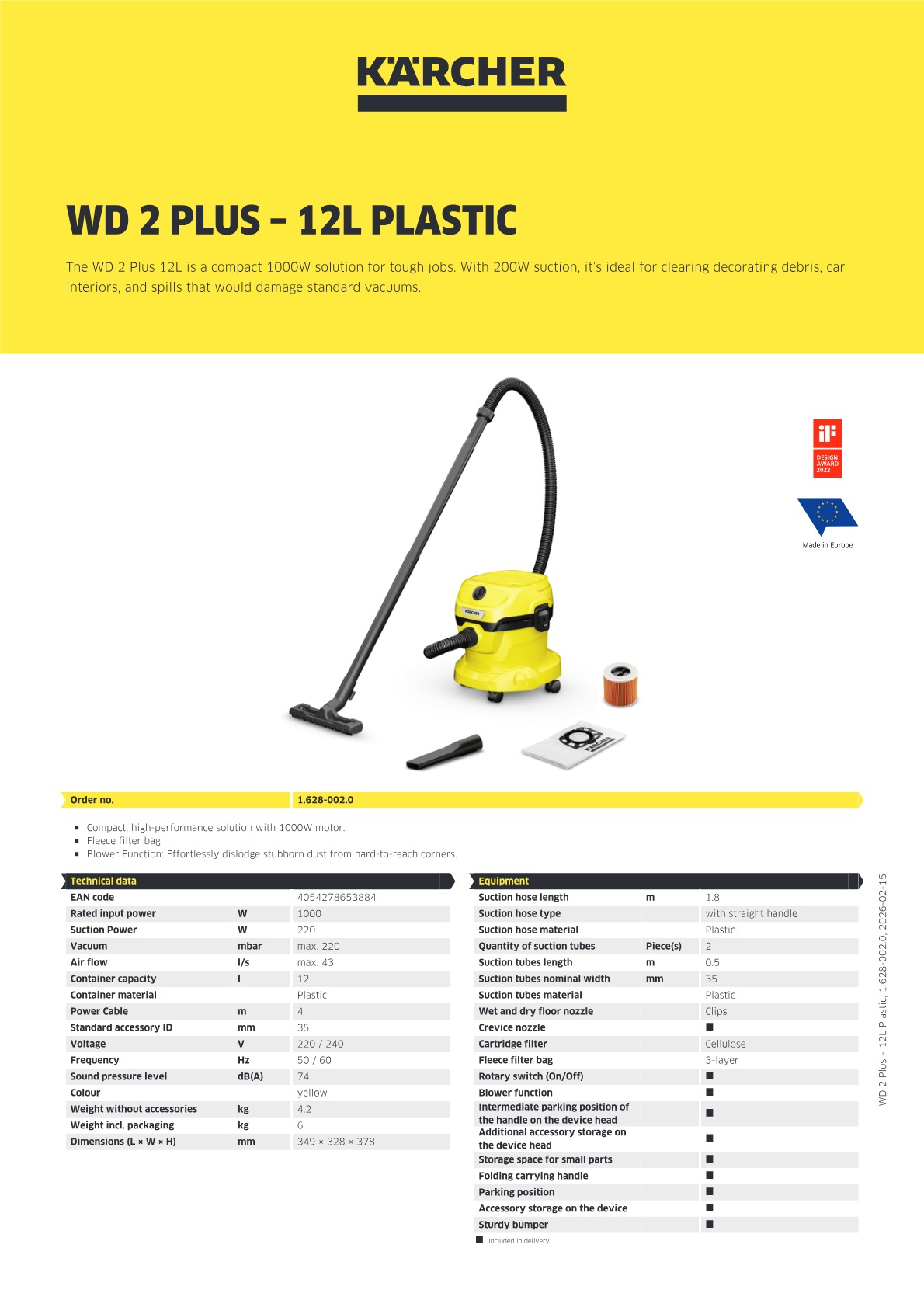 Product information