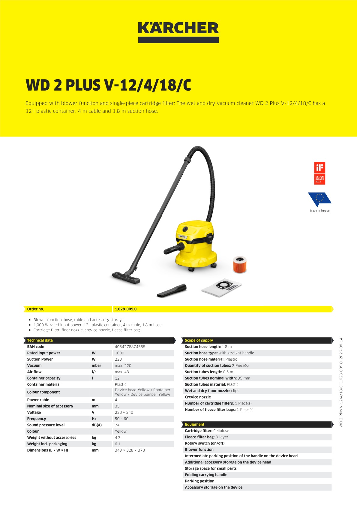 Product information