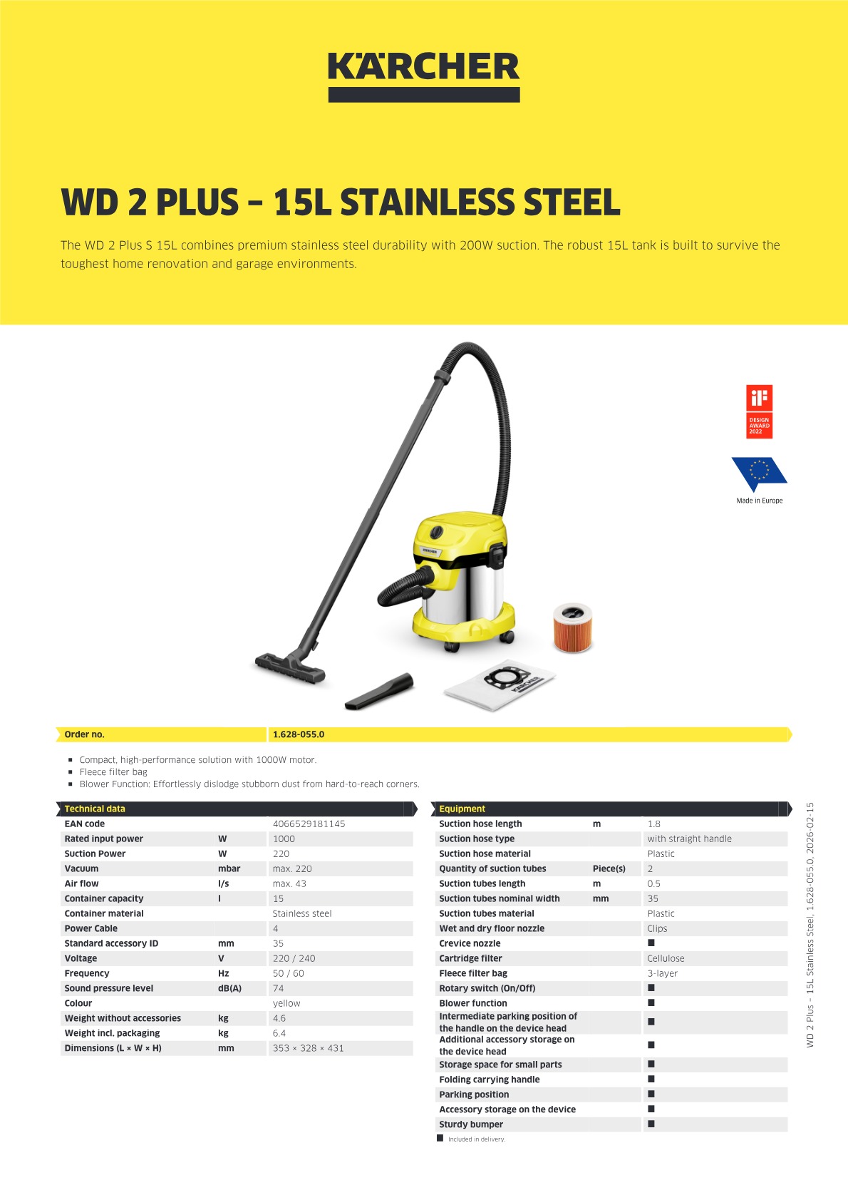 Product information
