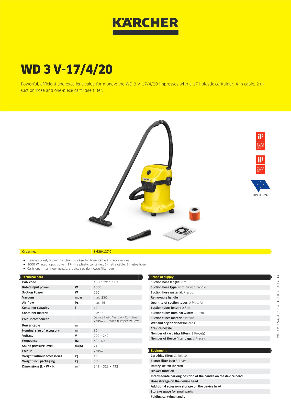 Product information