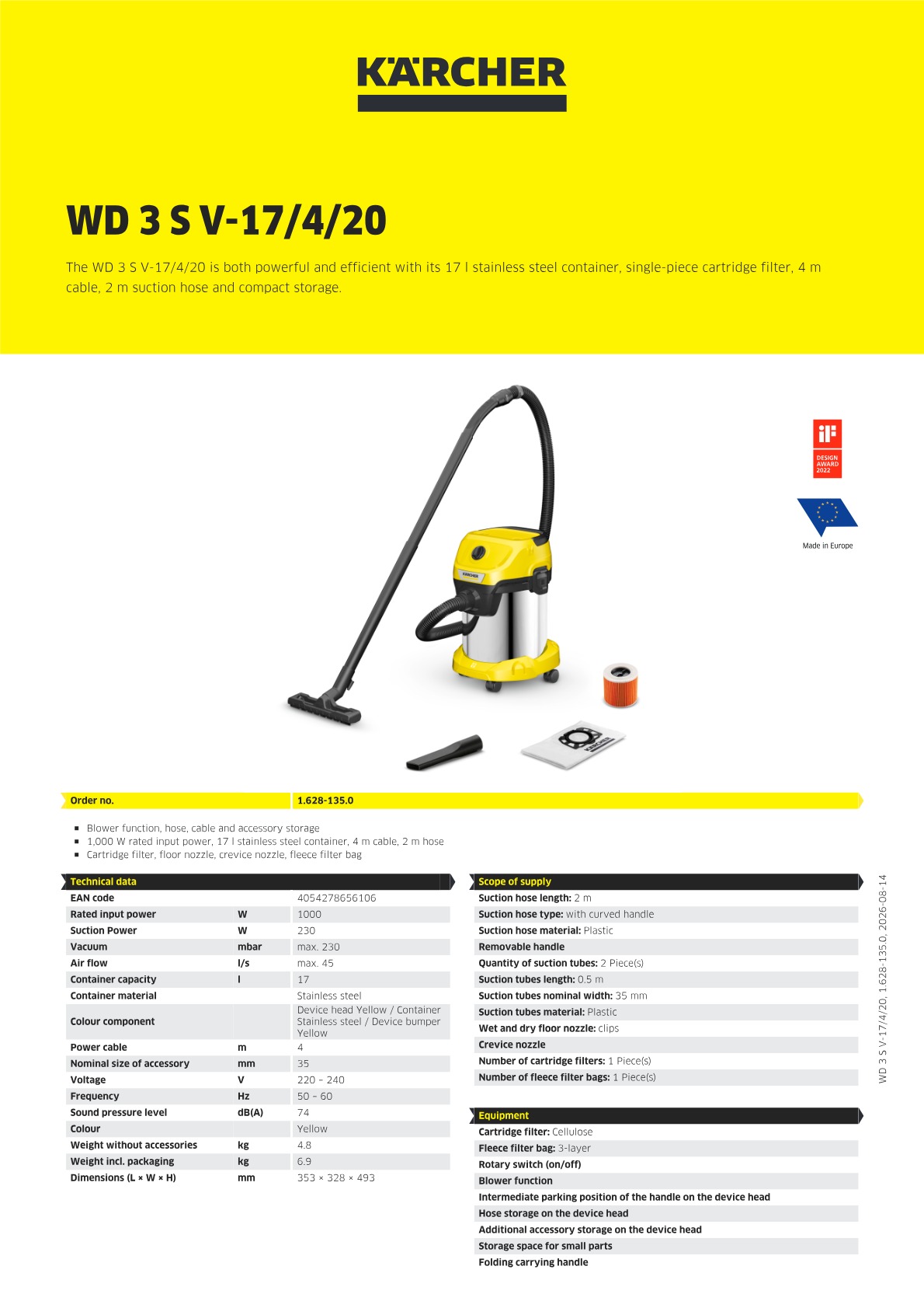 Product information