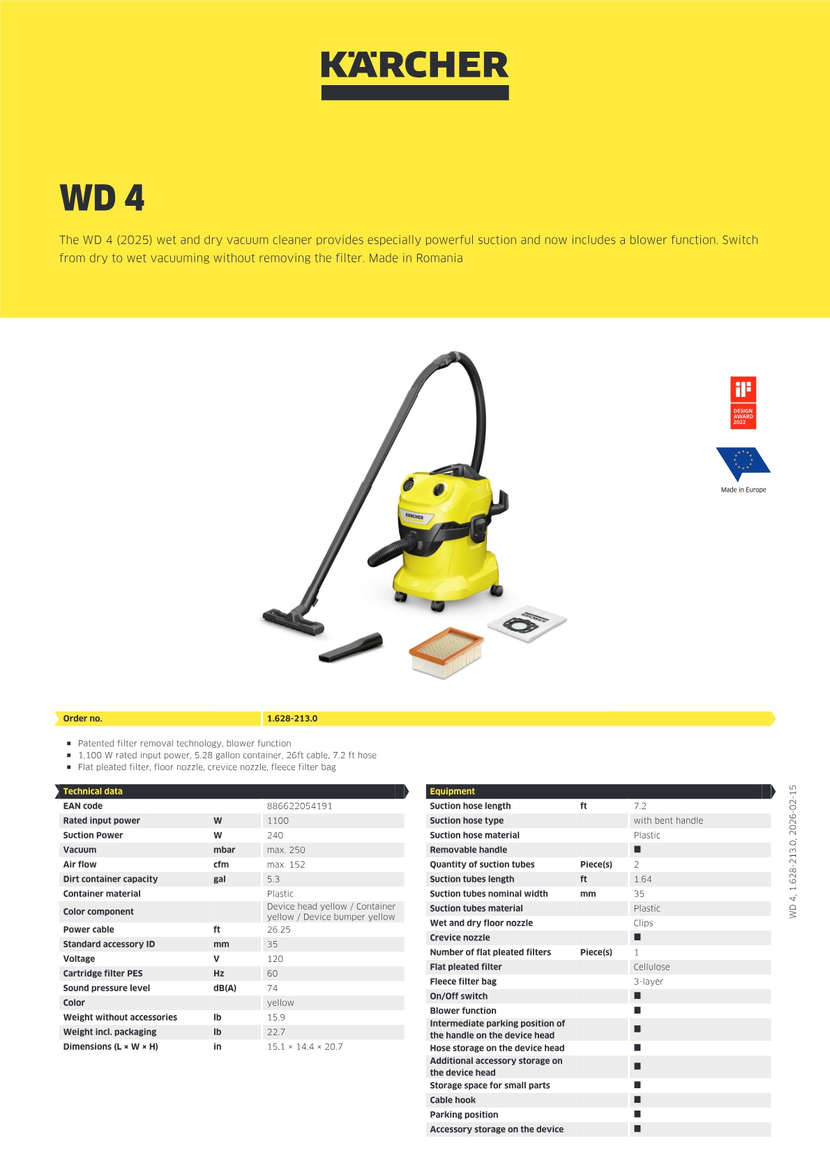 Product information