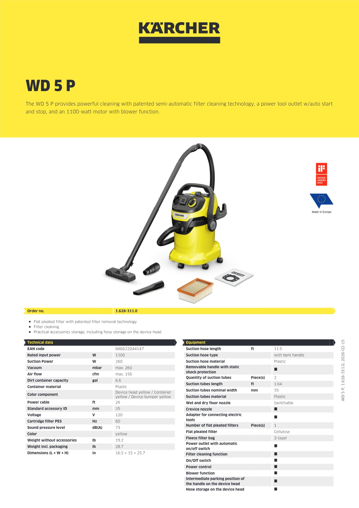 Product information
