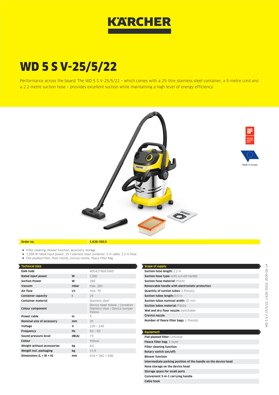 Product information