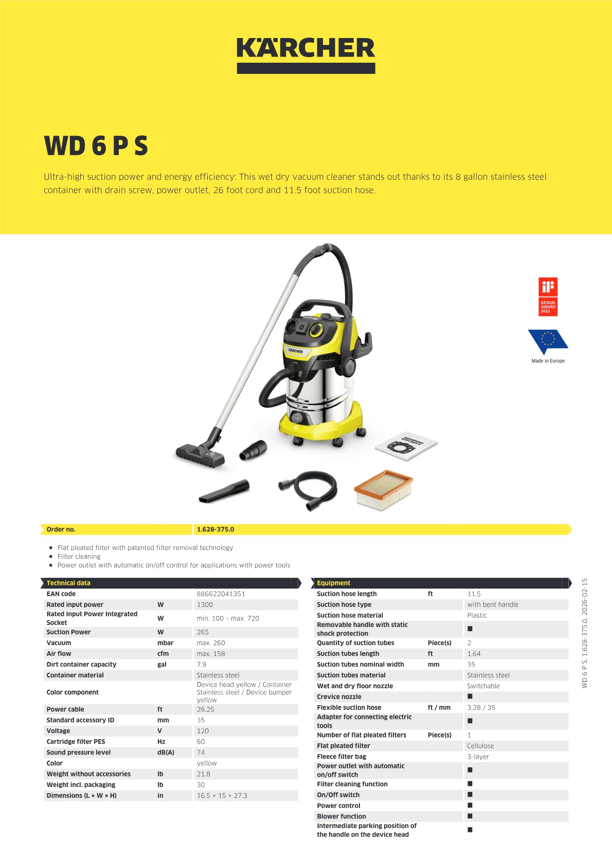Product information