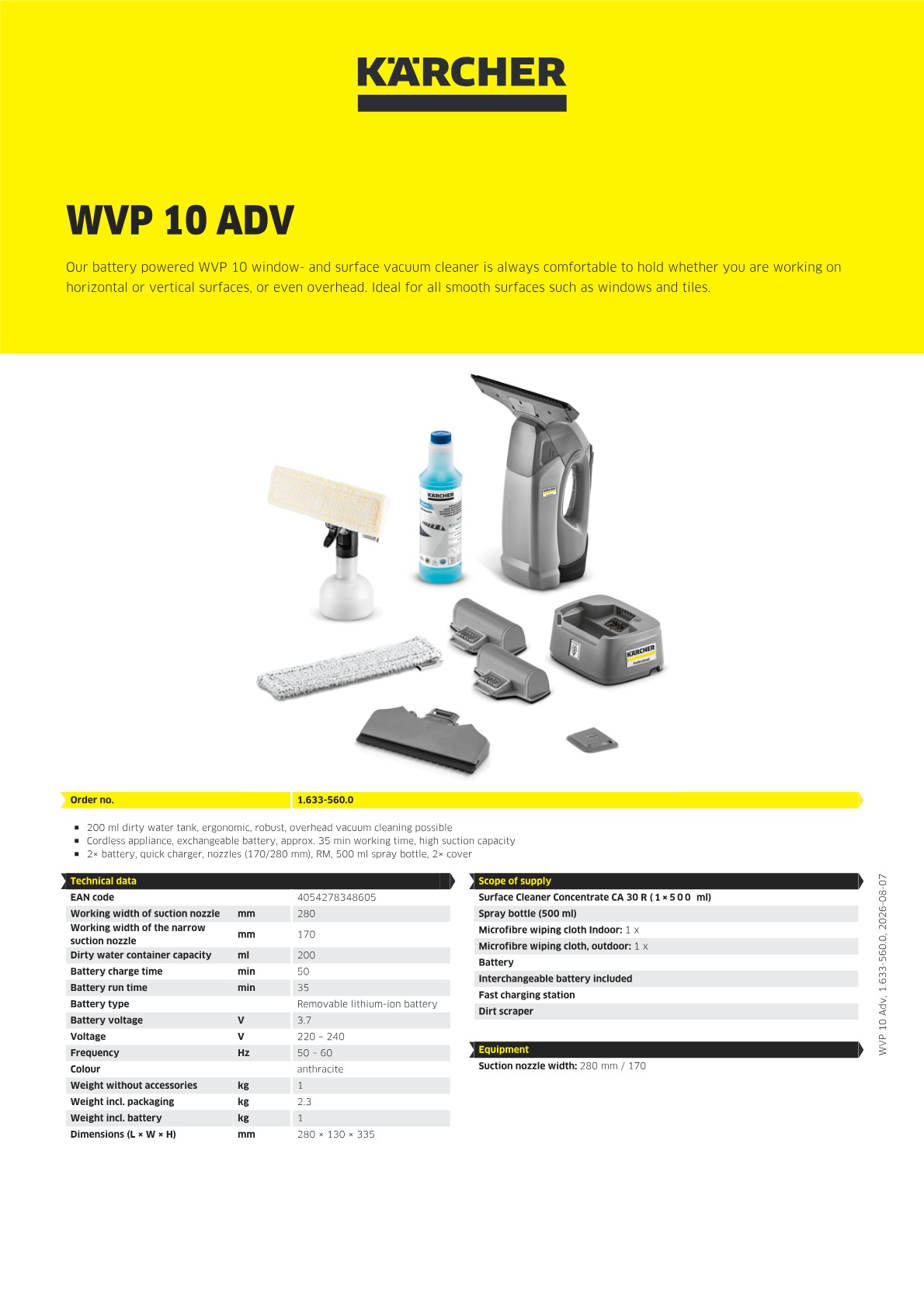 Product information