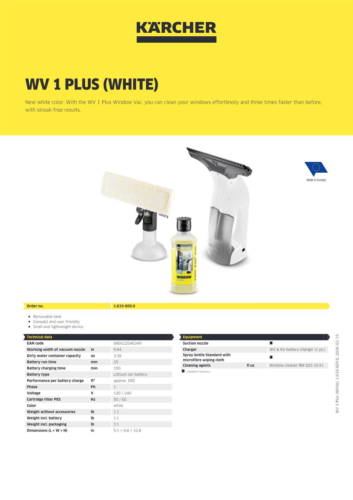 Product information