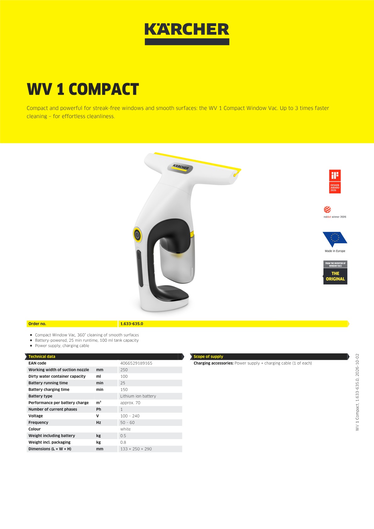 Product information