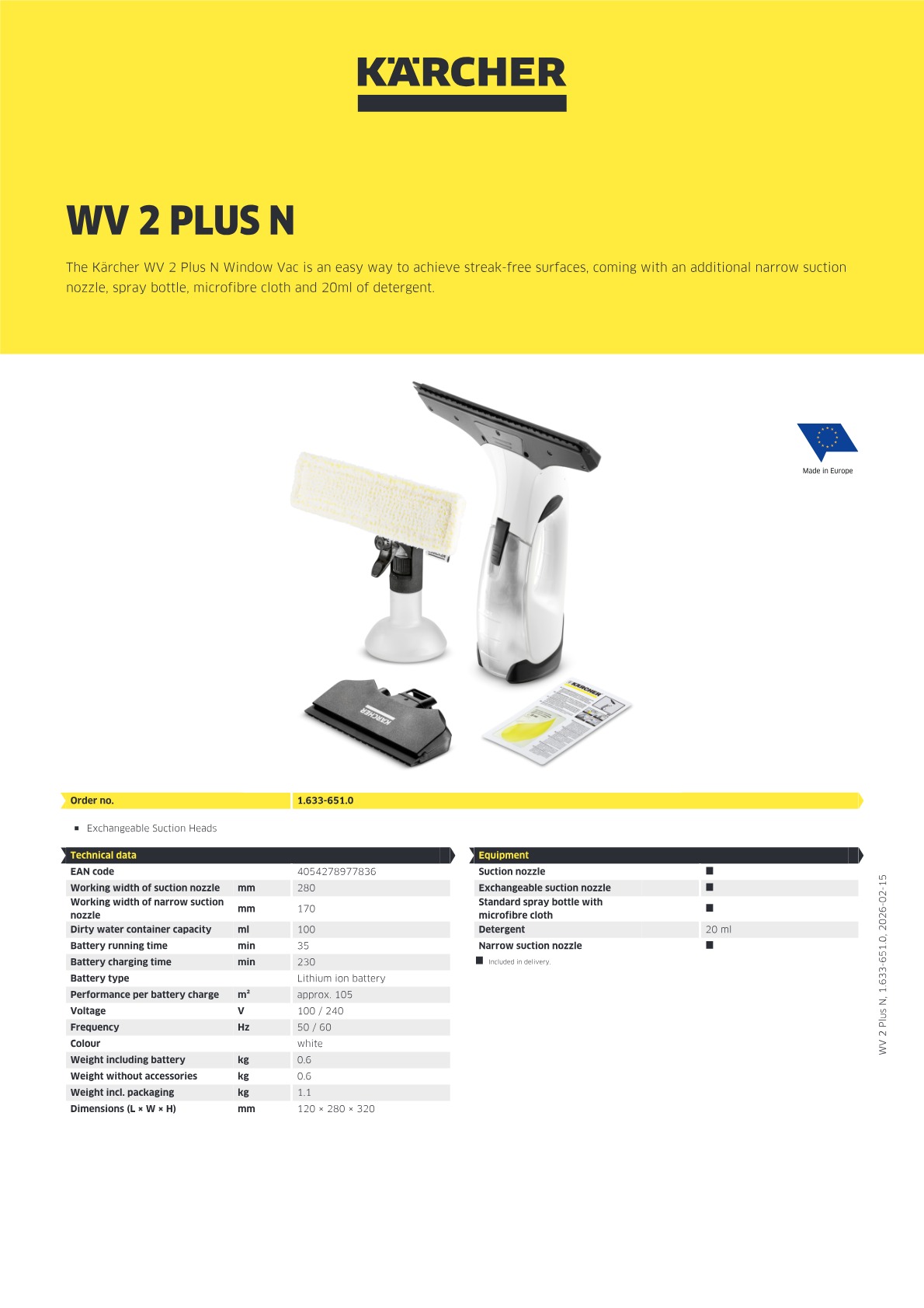 Product information