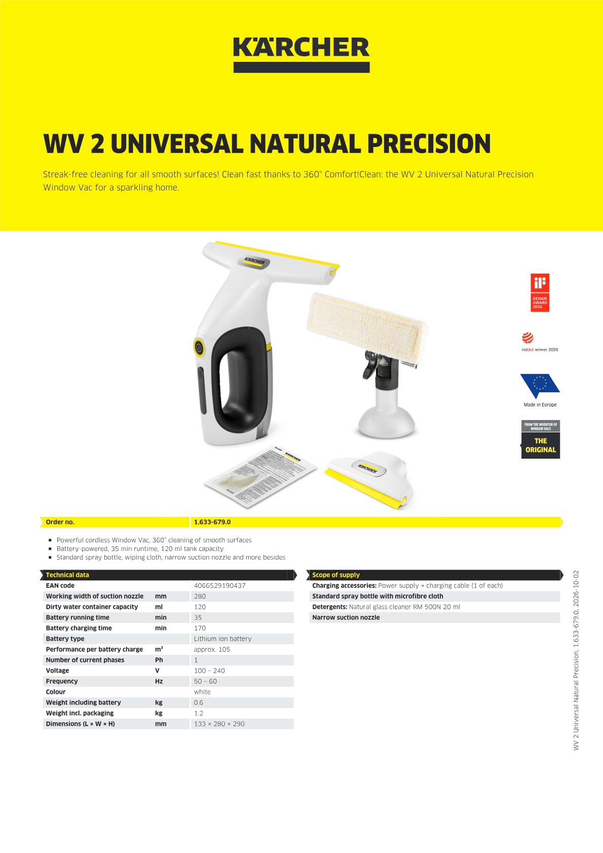 Product information
