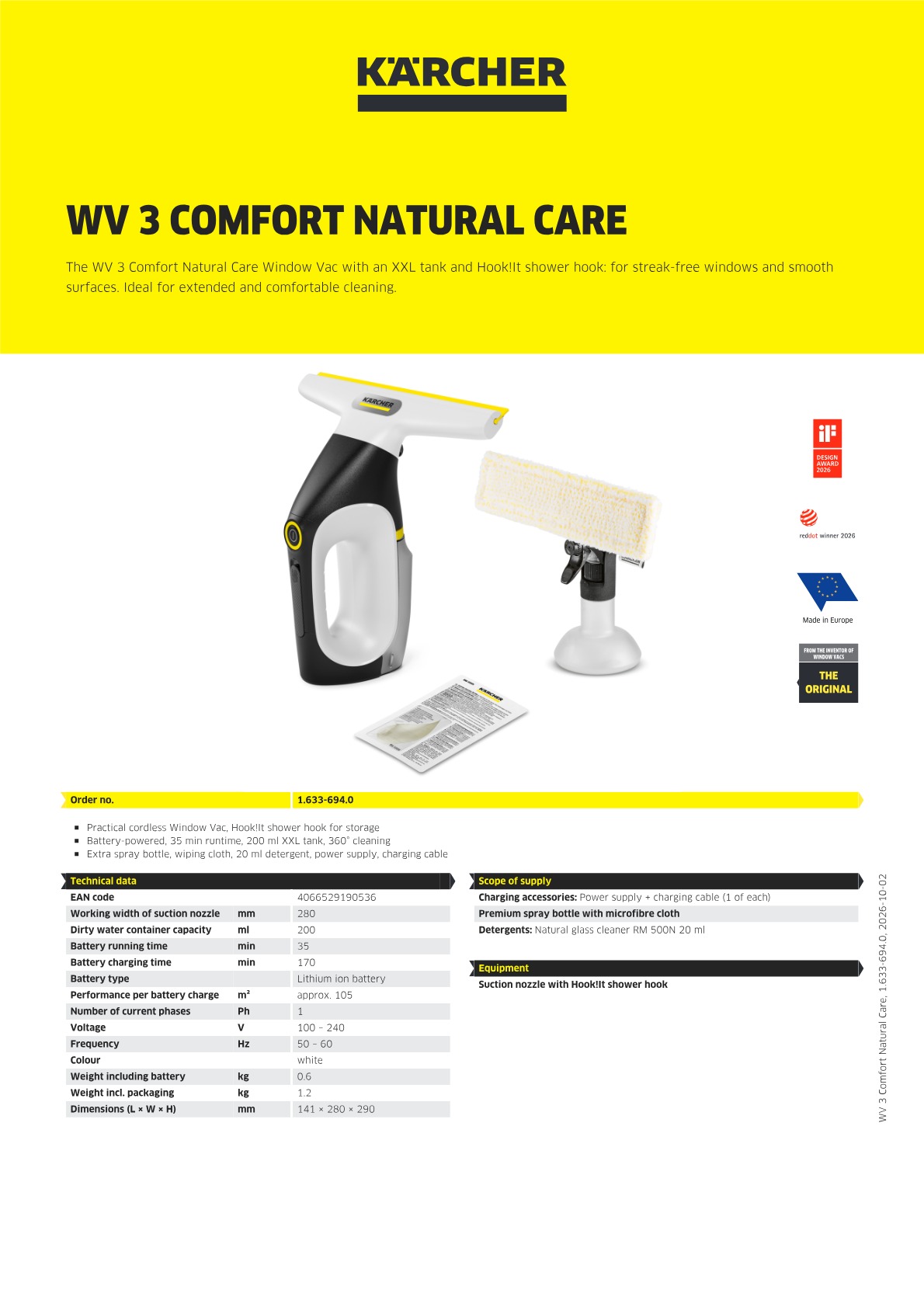 Product information