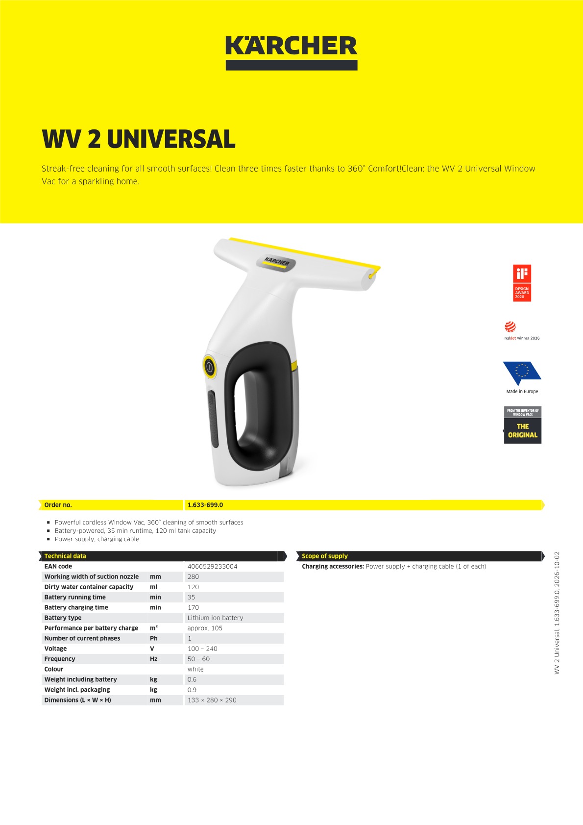 Product information