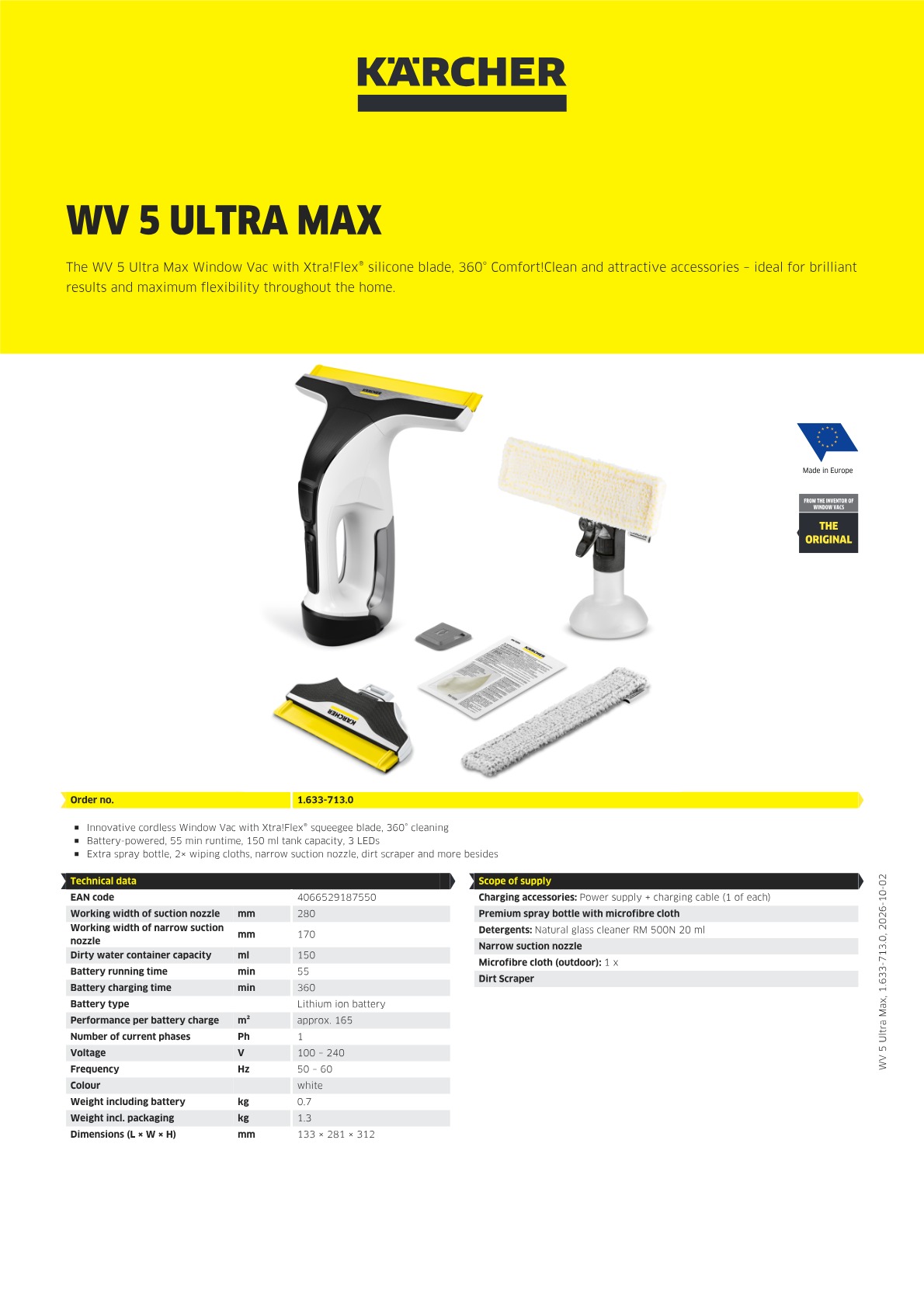Product information