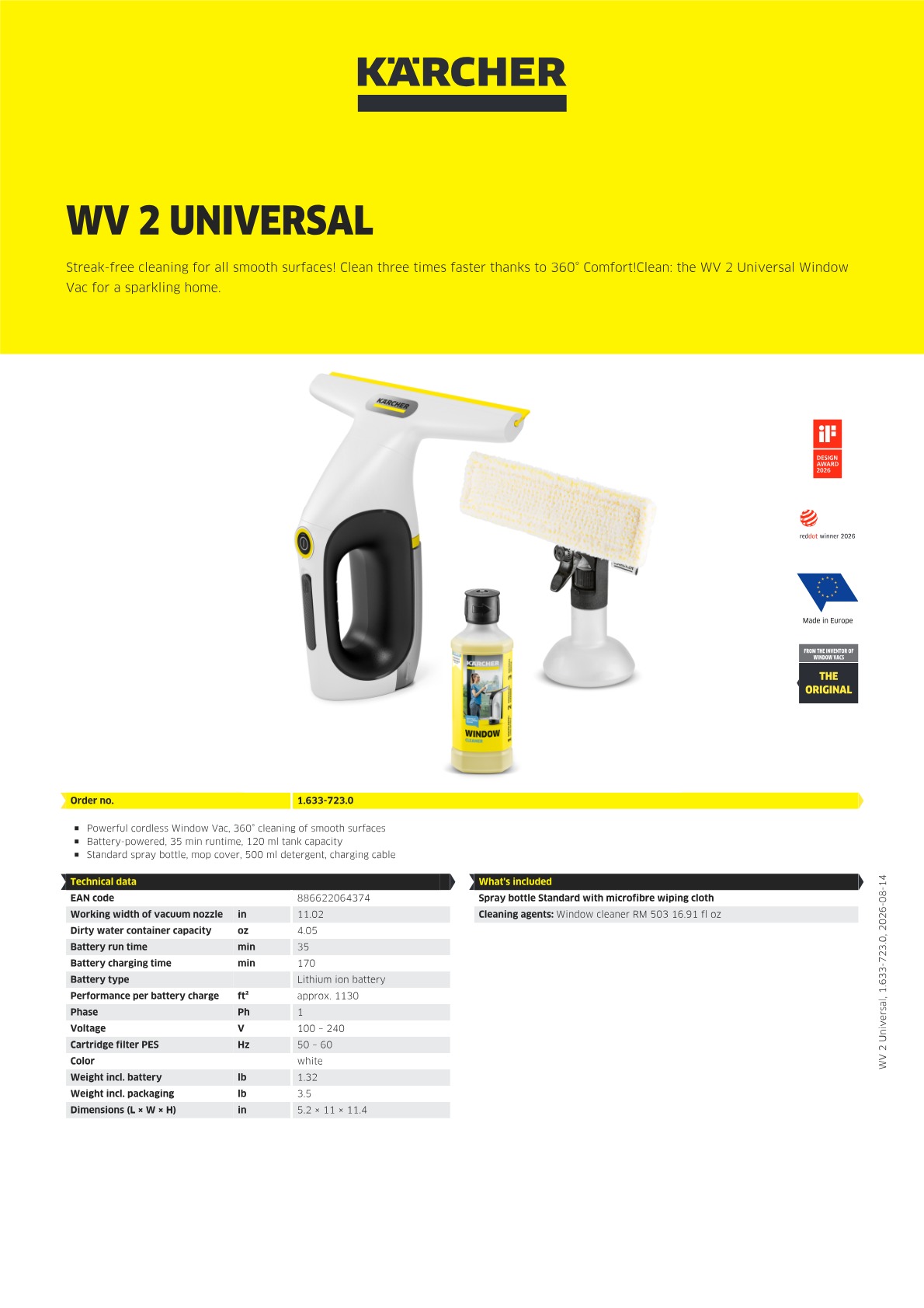 Product information