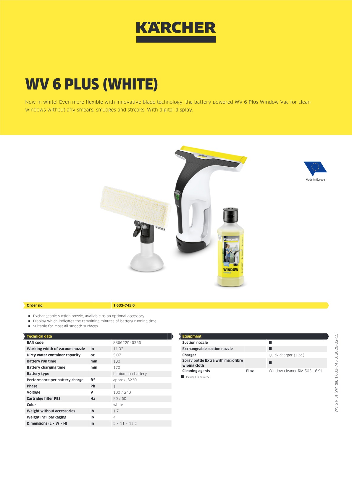 Product information