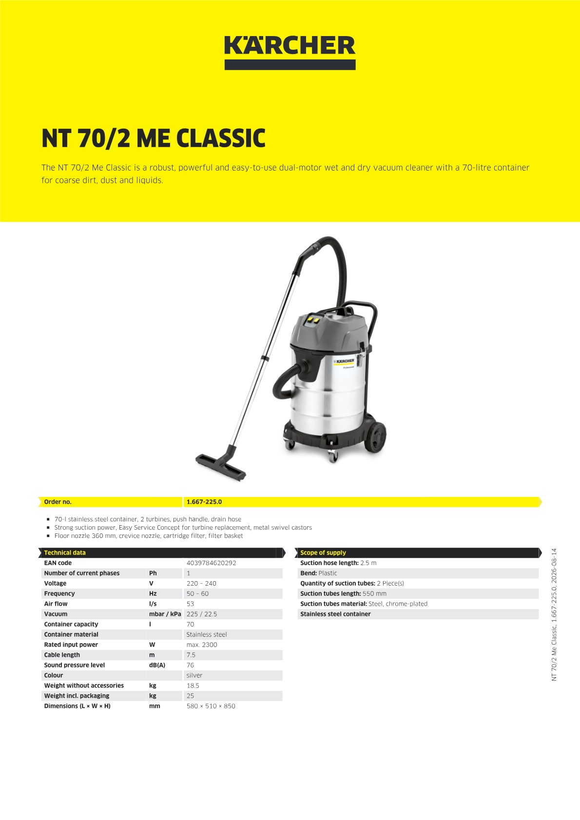 Product information