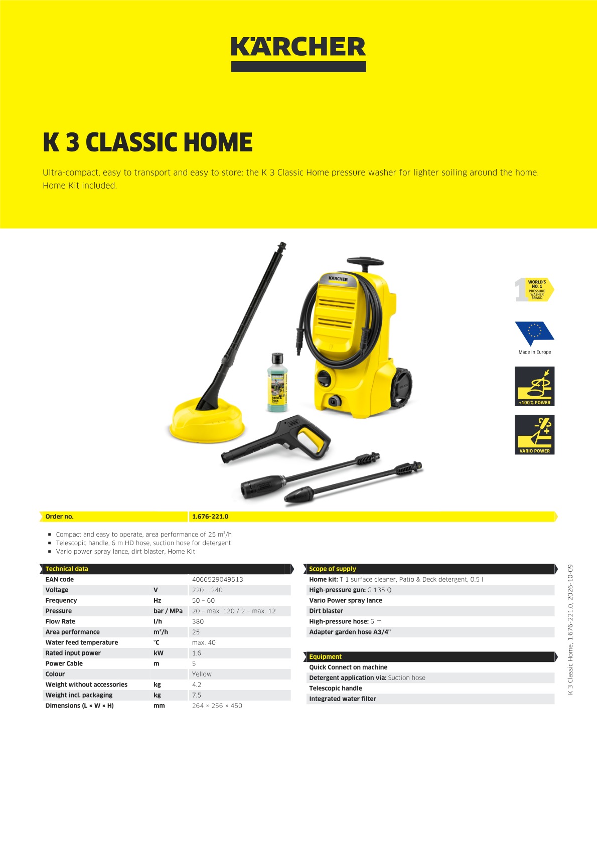 Product information