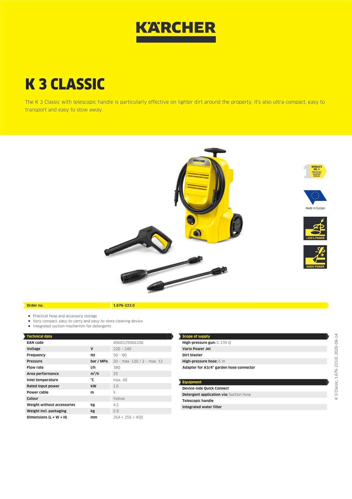 Product information