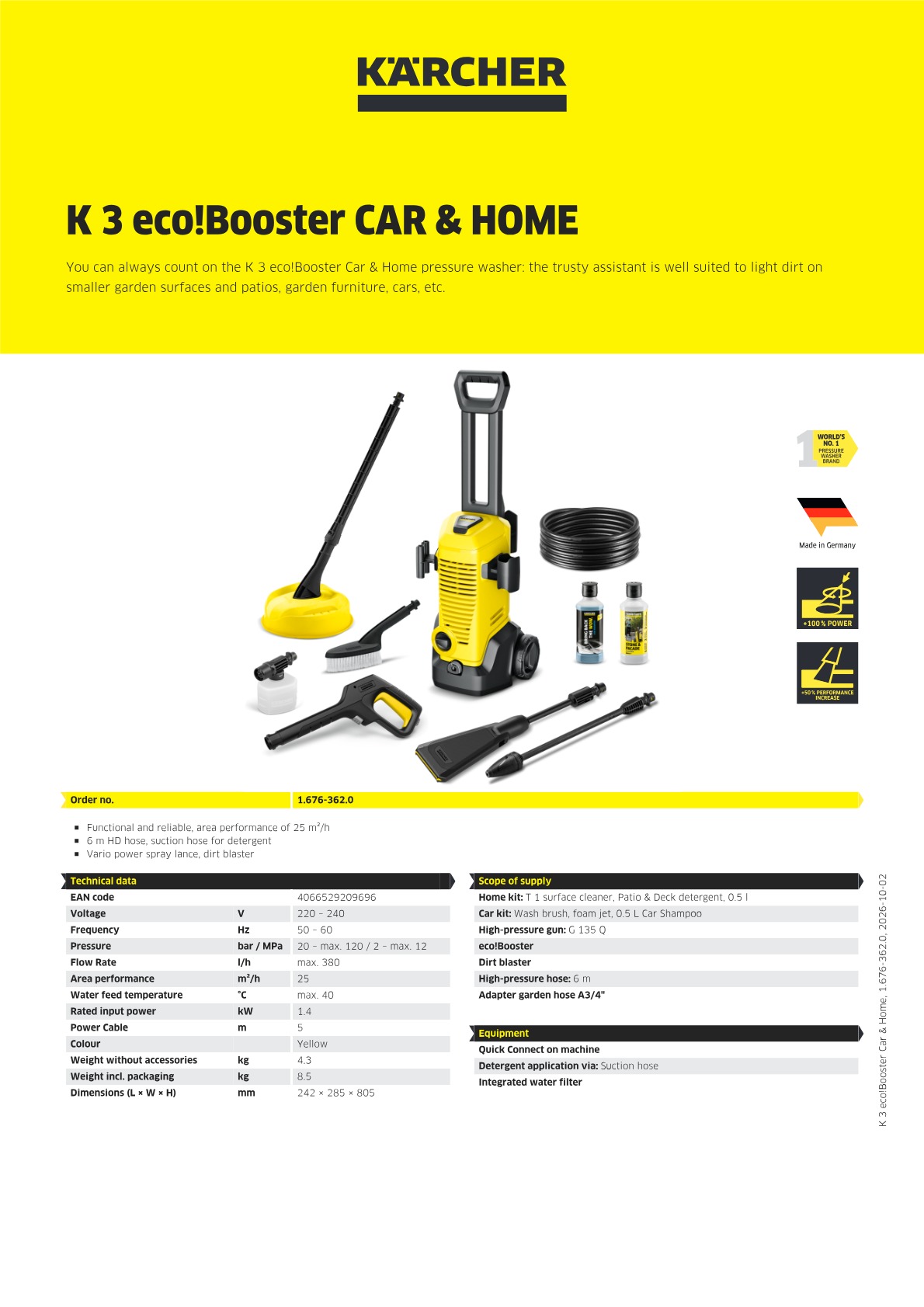Product information