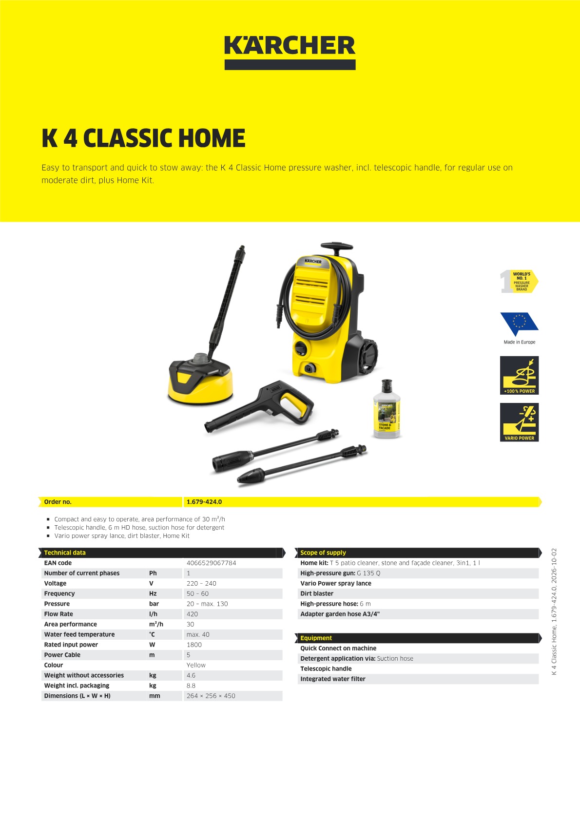 Product information