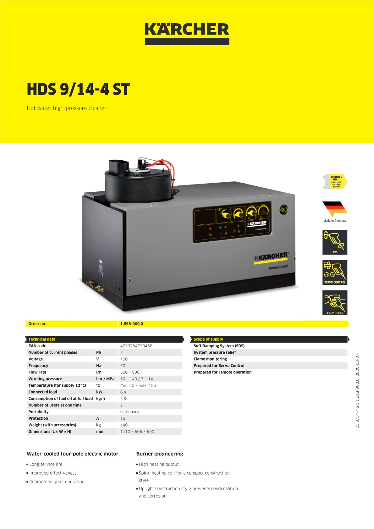 Product information