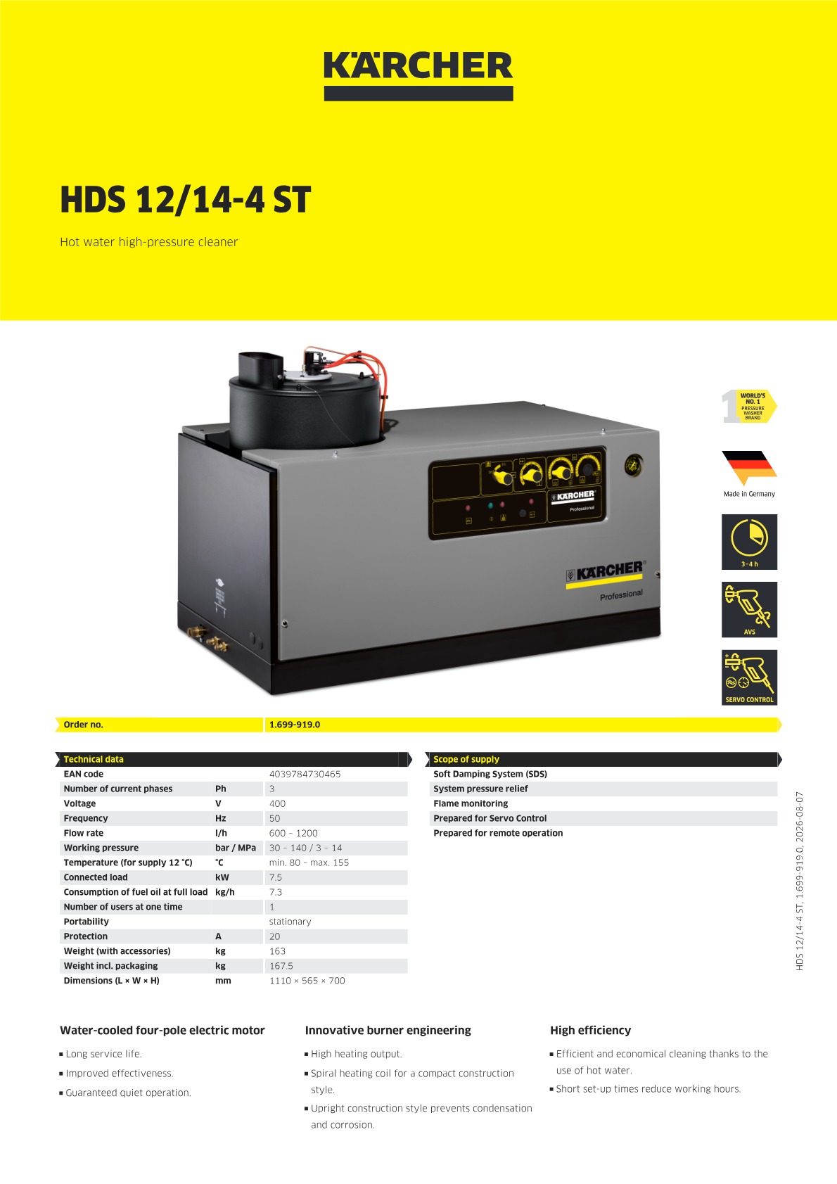 Product information