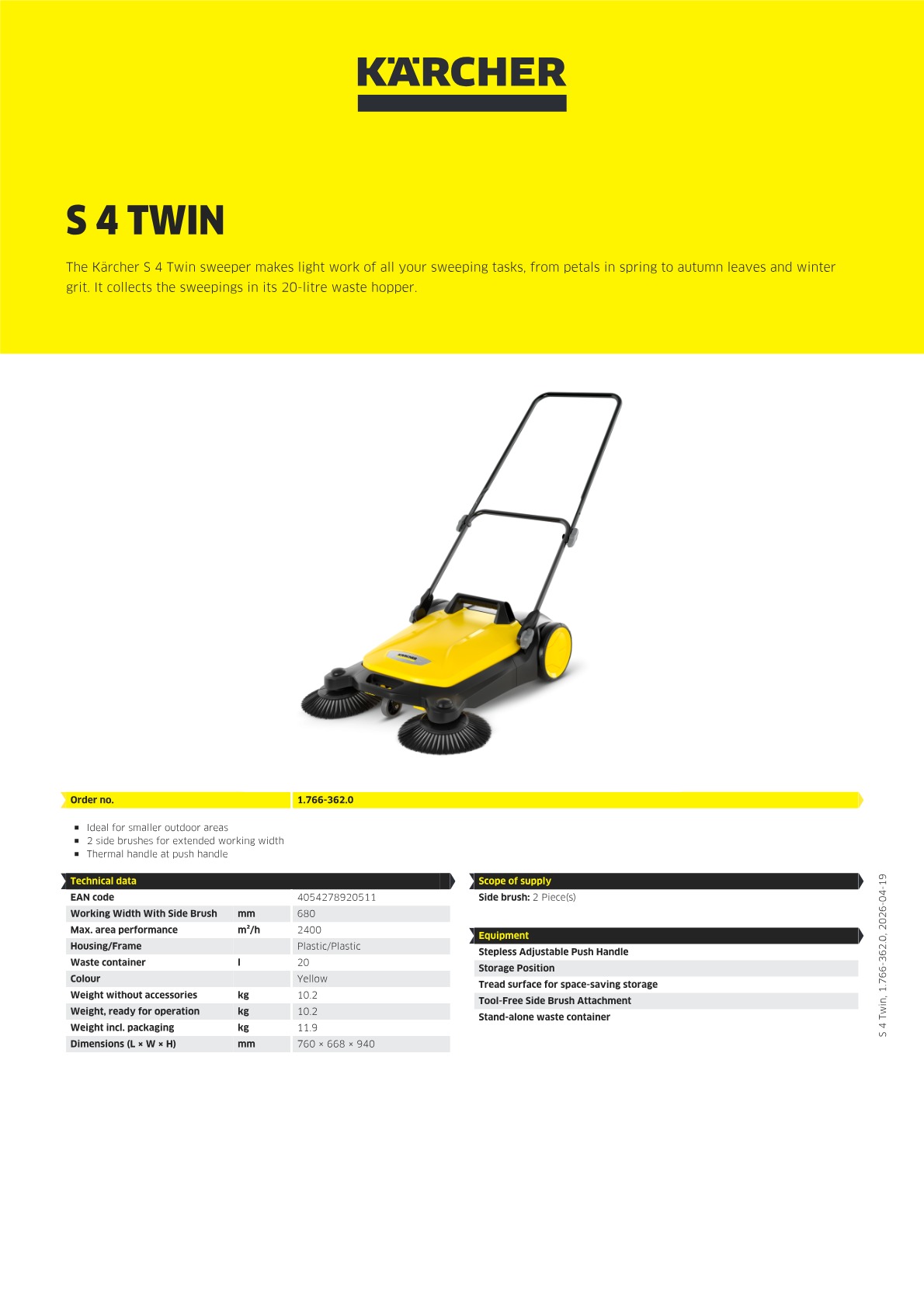 Product information