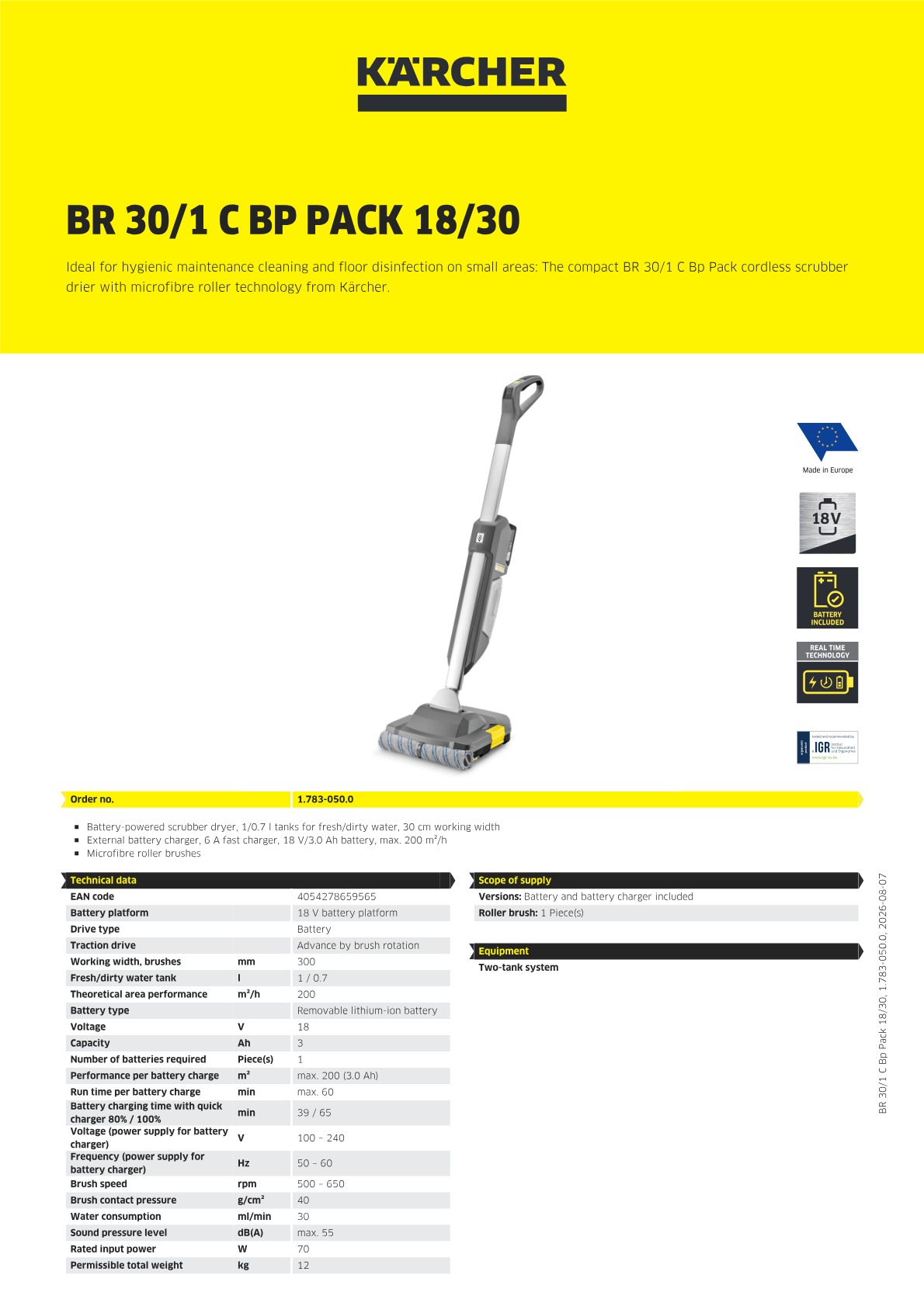 Product information