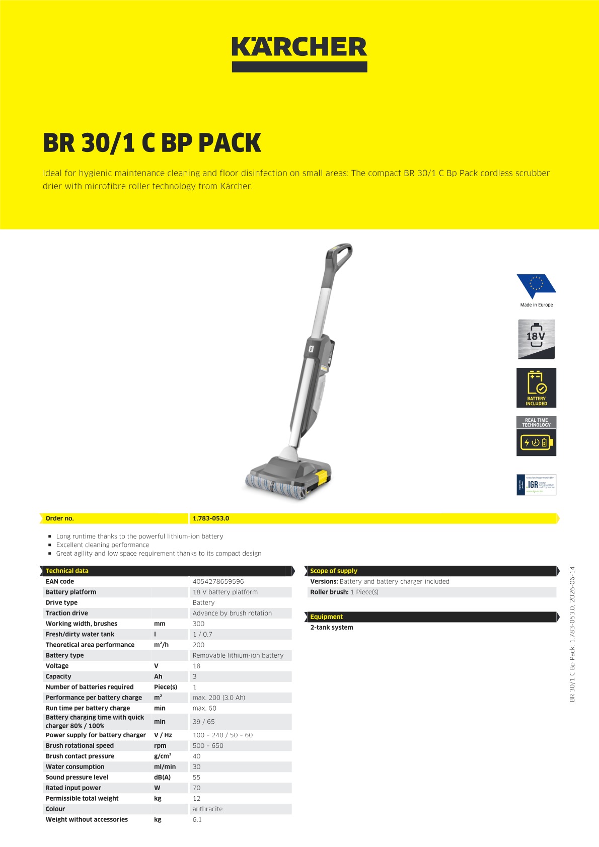 Product information