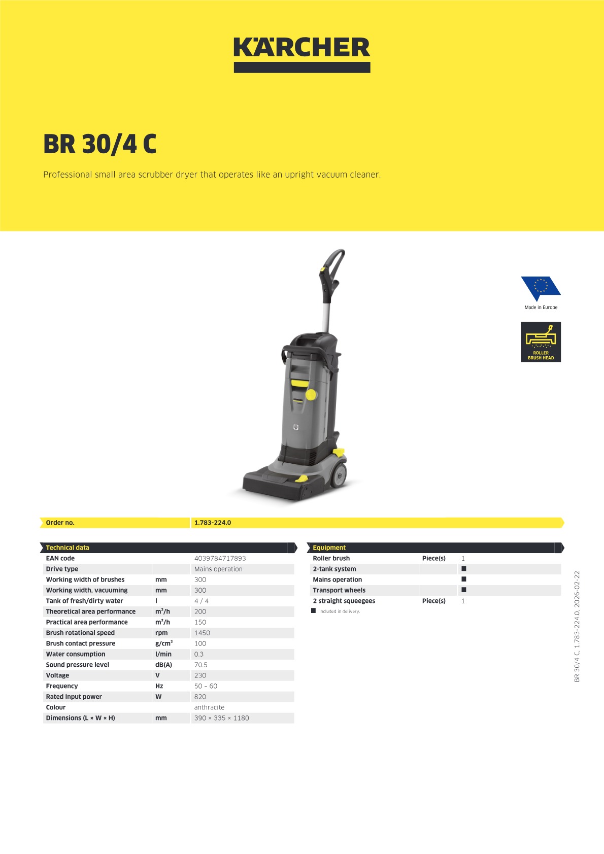 Product information