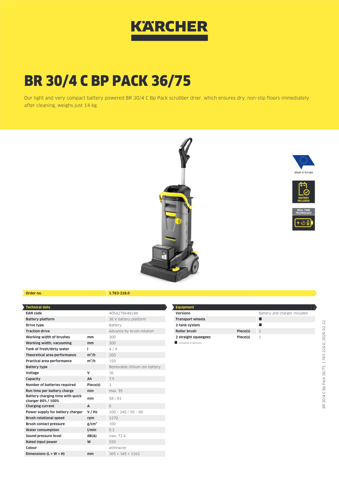 Product information